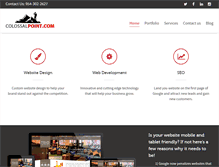 Tablet Screenshot of colossalpoint.com